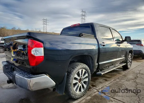 2019 Toyota Tundra Crewmax Limited z USA, uszkodzony, nr VIN 5TFHY5F15KX870099